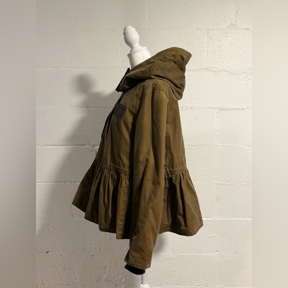 ERDEM x Barbour Dhalia Wax Jacket sand - Picture 8 of 17